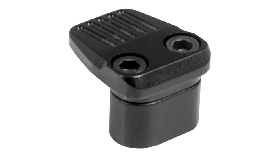 Mission First Tactical E-VolV AR Enhanced Mag Release - 6061 Aluminum, Black, E2AREMR
