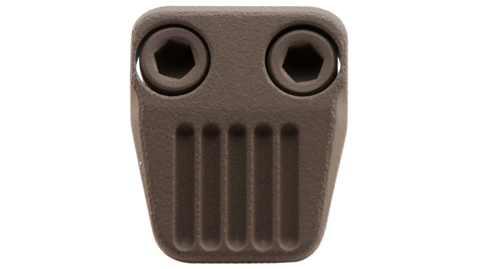 Mission First Tactical E-VolV AR Enhanced Mag Release - 6061 Aluminum, Scorched Dark Earth, E2AREMR-SDE