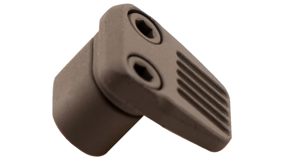 Mission First Tactical E-VolV AR Enhanced Mag Release - 6061 Aluminum, Scorched Dark Earth, E2AREMR-SDE