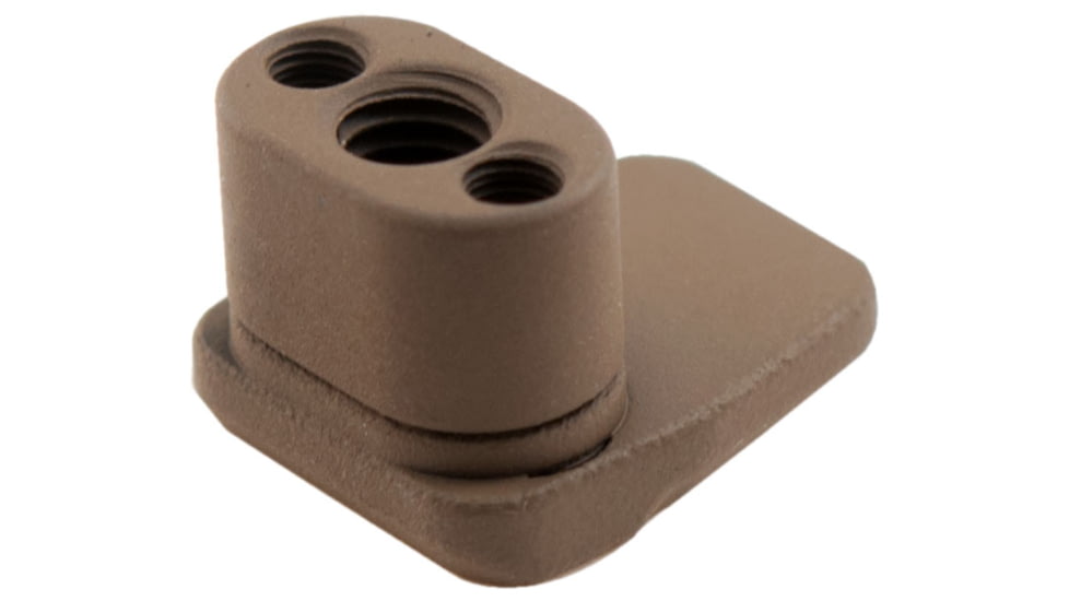Mission First Tactical E-VolV AR Enhanced Mag Release - 6061 Aluminum, Scorched Dark Earth, E2AREMR-SDE