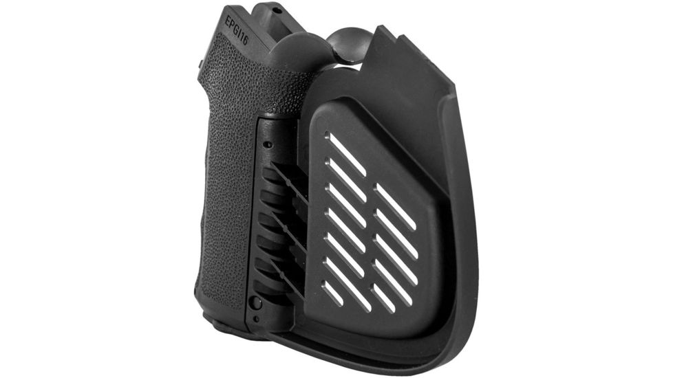 Mission First Tactical Engage AR15 Featureless Grip with 3 interchangeable front straps, Black, EPGIRSC