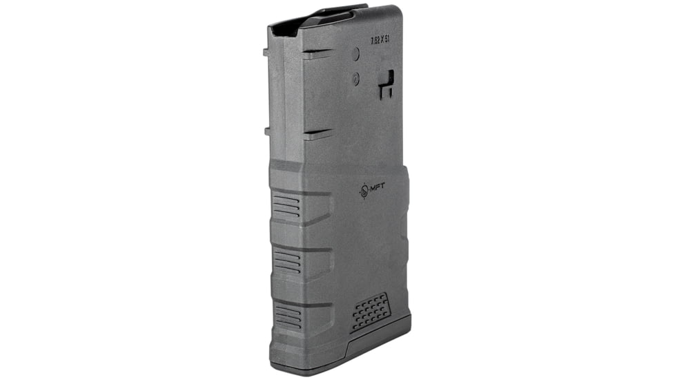 Mission First Tactical EXD Rifle Magazine, AR10 SR25/M110, 7.62 x 51 NATO, 20 Rounds, Black, 20EXD762x51-20RD