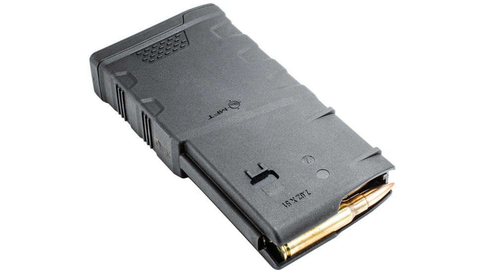 Mission First Tactical EXD Rifle Magazine, AR10 SR25/M110, 7.62 x 51 NATO, 20 Rounds, Black, 20EXD762x51-20RD