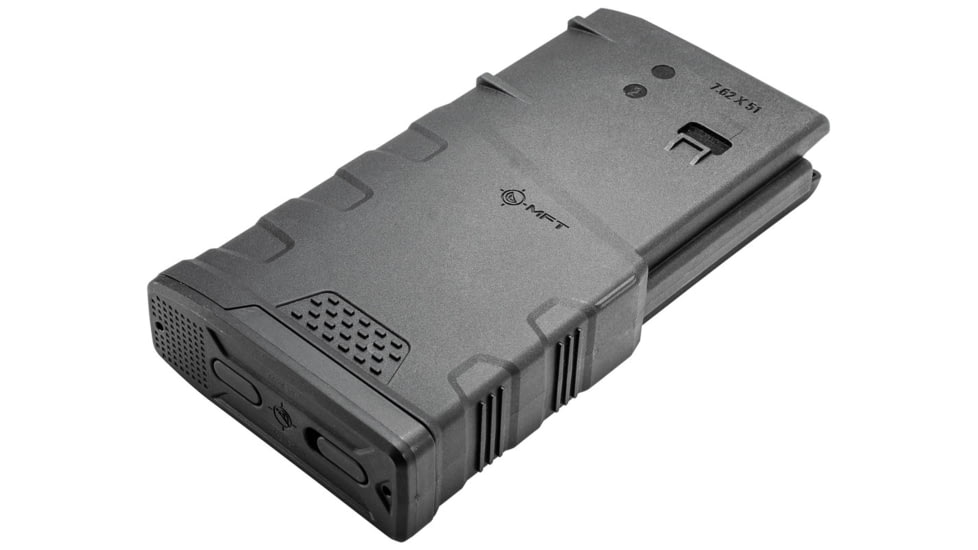Mission First Tactical EXD Rifle Magazine, AR10 SR25/M110, 7.62 x 51 NATO, 20 Rounds, Black, 20EXD762x51-20RD