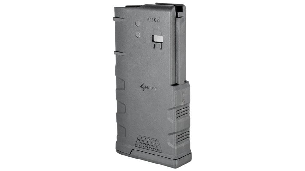 Mission First Tactical EXD Rifle Magazine, AR10 SR25/M110, 7.62 x 51 NATO, 20 Rounds, Black, 20EXD762x51-20RD
