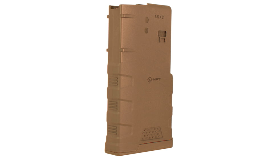 Mission First Tactical EXD Rifle Magazine, AR10 SR25/M110, 7.62 x 51 NATO, 20 Rounds, Scorched Dark Earth, 20EXD762x51-SDE-20RD