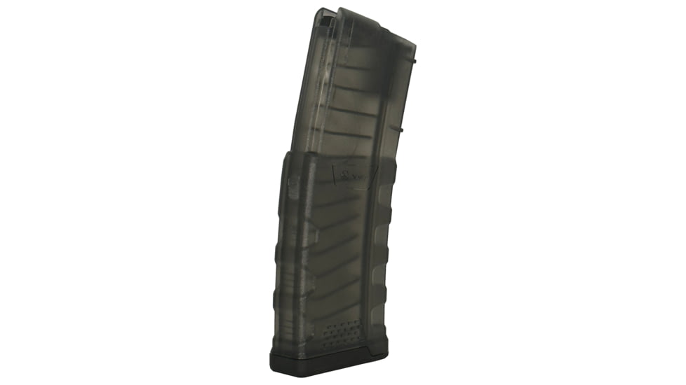 Mission First Tactical EXD Rifle Magazine, AR15, 5.56x45mm, 30 Rounds, Translucent Smoke, EXDPM556-T-S-30RD