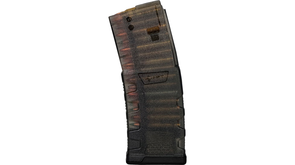 Mission First Tactical EXD Rifle Magazine, AR15, 5.56x45mm, 30 Rounds, Translucent Smoke, EXDPM556-T-S-30RD