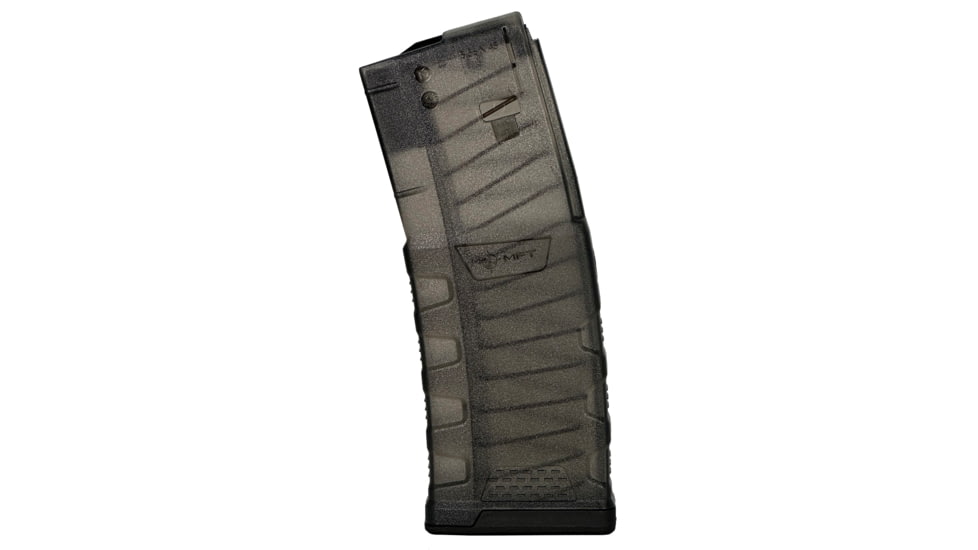 Mission First Tactical EXD Rifle Magazine, AR15, 5.56x45mm, 30 Rounds, Translucent Smoke, EXDPM556-T-S-30RD