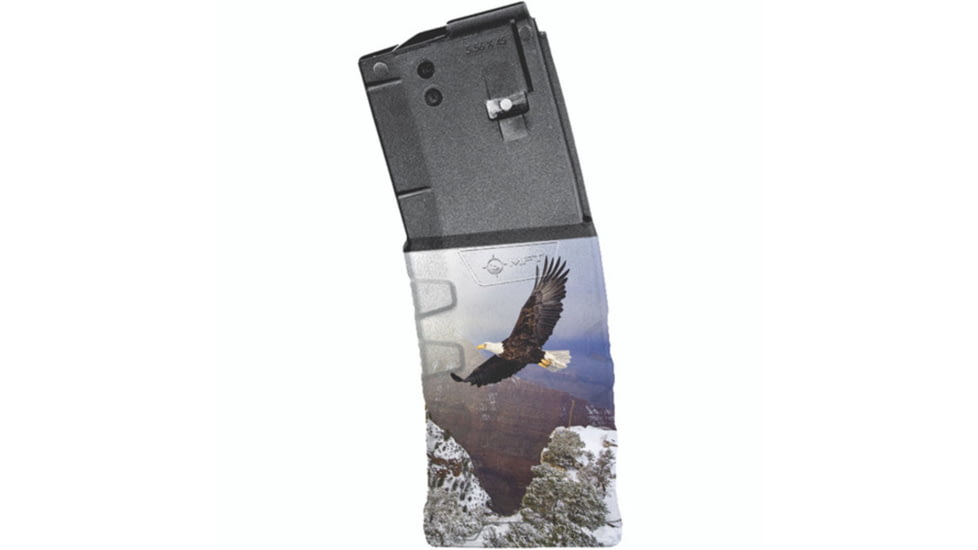 Mission First Tactical Extreme Duty Rifle Magazine, AR15, 5.56x45mm/.223 Rem/.300 AAC, 30 Rounds, American Eagle, EXDPM556D-AE-30RD