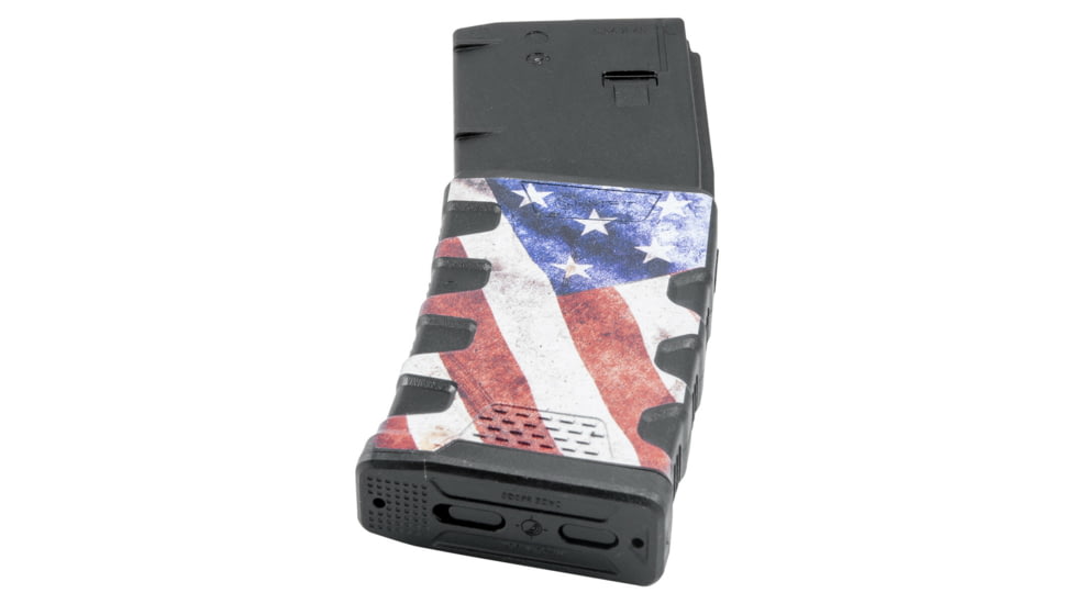 Mission First Tactical Extreme Duty Rifle Magazine, AR15, 5.56x45mm/.223 Rem/.300 AAC, 30 Rounds, American Flag M1, EXDPM556D-AFM1-30RD