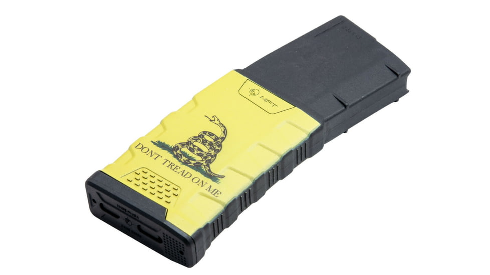 Mission First Tactical Extreme Duty Rifle Magazine, AR15, 5.56x45mm/.223 Rem/.300 AAC, 30 Rounds, Gadsen Flag, EXDPM556D-GF-30RD