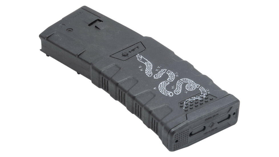 Mission First Tactical Extreme Duty Rifle Magazine, AR15, 5.56x45mm/.223 Rem/.300 AAC, 30 Rounds, Join or Die, EXDPM556D-JD-30RD