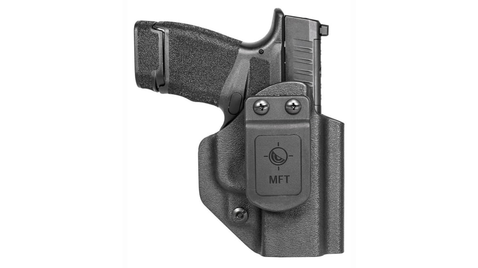 Mission First Tactical IWB/OWB Appendix Holster, Springfield Hellcat Micro-Compact OSP 9, Ambidextrous, Black, HSFHCAIWBABL