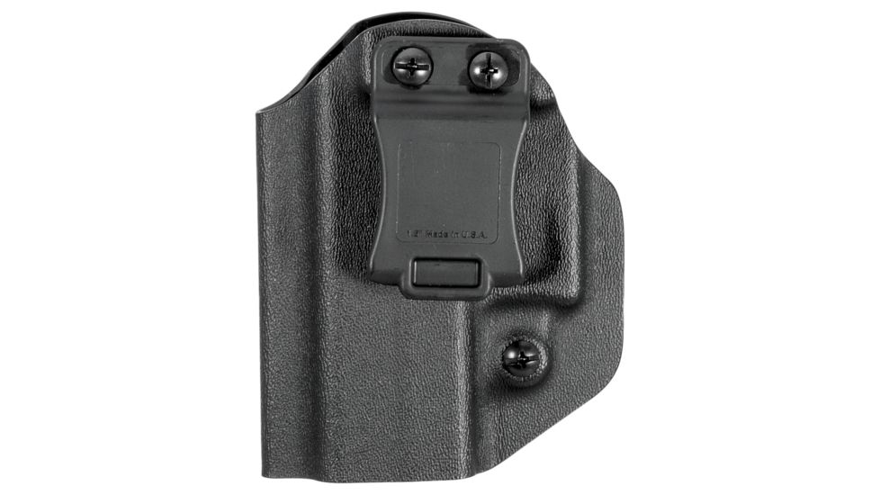 Mission First Tactical IWB/OWB Holster, AIWB, Glock 48, Ambidextrous, Black, HGL48AIWBA-BL