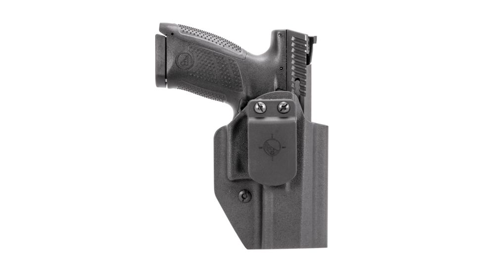 Mission First Tactical IWB/OWB Holster, AIWB, CZ P-10 Compact, Ambidextrous, Black, HCZP10CAIWBA