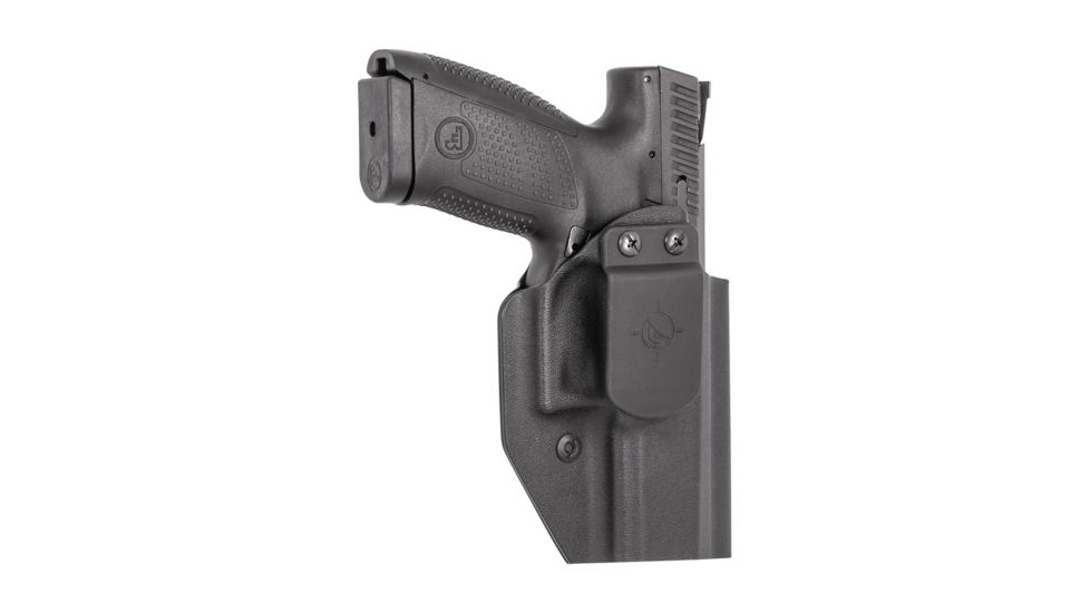 Mission First Tactical IWB/OWB Holster, AIWB, CZ P-10 Compact, Ambidextrous, Black, HCZP10CAIWBA