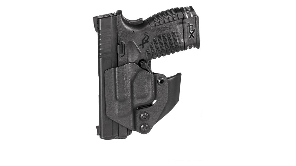 Mission First Tactical IWB/OWB Holster, Springfield XDS, Ambidextrous, Black, H2SFXDSAIWBM