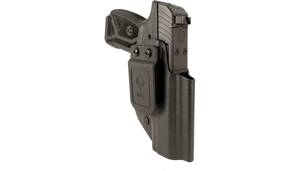 Mission First Tactical Kydex IWB Holster, Ruger Max-9, Ambidextrous, Black, HRUMX9AIWBA-BL