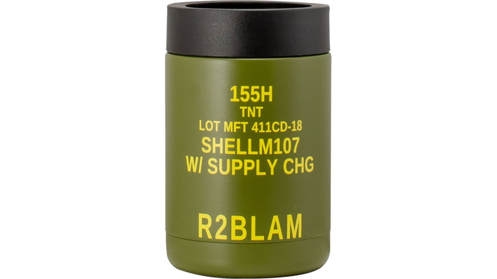 Mission First Tactical M107 Howitzer Can Cooler, Green, 12oz, DM107-CAN