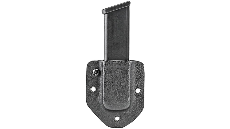 Mission First Tactical Pistol Magazine Pouch, S&amp;W M&amp;P Shield w/ 1.5in Belt Loop, Black, HSMP-SWSH