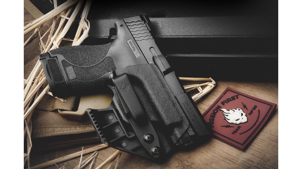 Mission First Tactical Minimalist IWB Holster, Glock 43, Ambidextrous, Black, H2GL43AIWBM