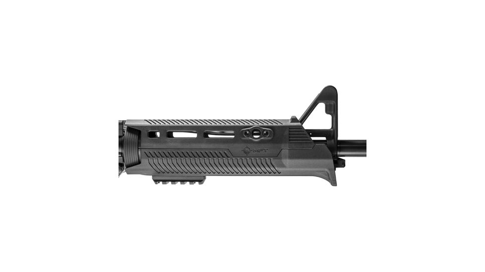 Mission First Tactical Tekko Metal MLOK 2 3/8in - 5 Slot Rail, Black TMMLR5