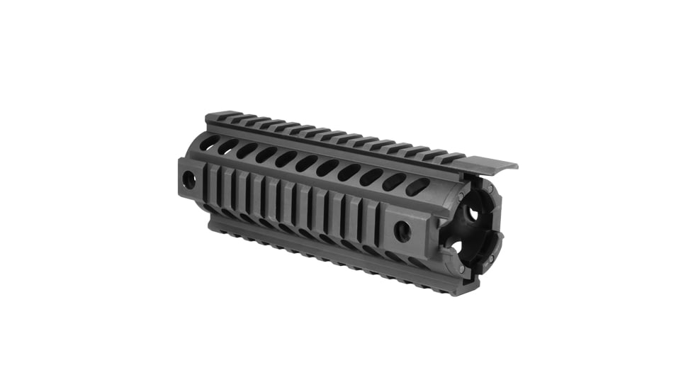 Mission First Tactical Tekko Polymer AR15 Carbine 7in Drop In Integrated Rail System, Black, TP15IRS