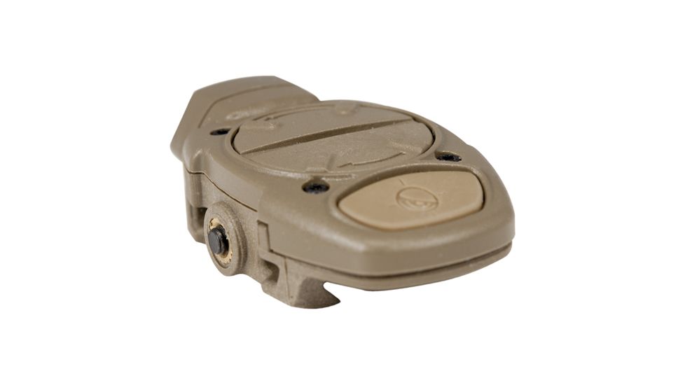 Mission First Tactical TORCH Picatinny Mounted LED Weapon Light, IR/Red, 10 Lums, Waterproof, Scorched Dark Earth TBLIRSDE