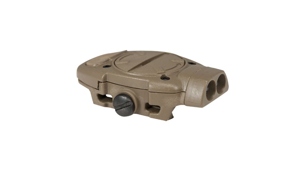 Mission First Tactical TORCH Picatinny Mounted LED Weapon Light, IR/Red, 10 Lums, Waterproof, Scorched Dark Earth TBLIRSDE