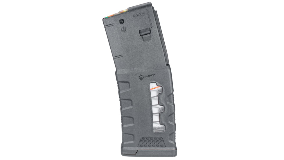 Mission First Tactical Window EXD Rifle Magazine, AR15, 5.56x45mm/.223 Rem/.300 AAC, 30 Rounds, Black, EXDPM556-W-BL-30RD