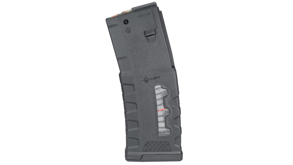 Mission First Tactical Window EXD Rifle Magazine, AR15, 5.56x45mm/.223 Rem/.300 AAC, 30 Rounds, Black, EXDPM556-W-BL-30RD