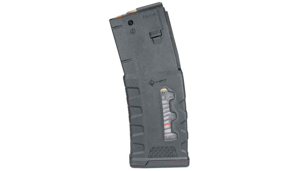 Mission First Tactical Window EXD Rifle Magazine, AR15, 5.56x45mm/.223 Rem/.300 AAC, 30 Rounds, Black, EXDPM556-W-BL-30RD
