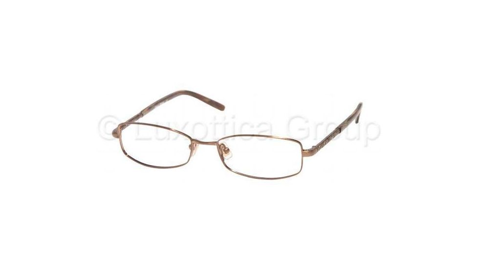 Miu Miu Eyeglasses MU59EV with No-Line Progressive Rx Prescription Lenses 1BI1O1-5016 - Copper Brushed 