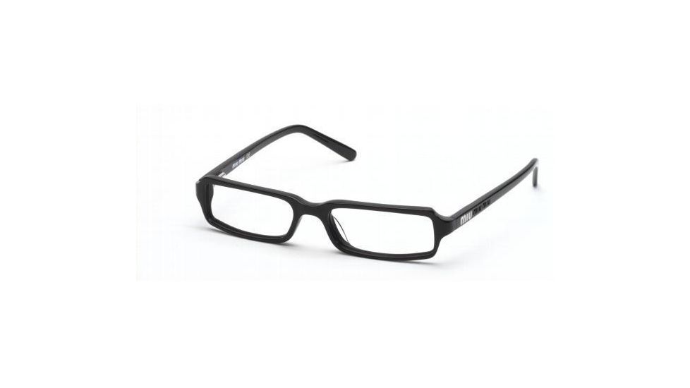 Miu Miu Eyeglasses Frames MU11DV-3AM1O1-5016 Tortoise Crystal Frame / 50 mm Non-Rx Lenses / 140 mm Temple Length