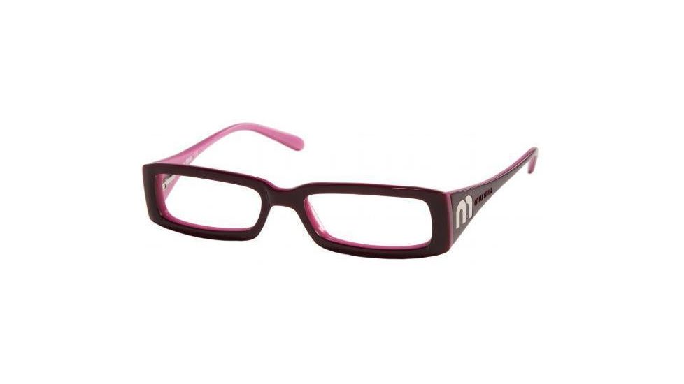 Miu Miu Eyeglasses with No Line Progressive Rx Prescription Lenses MU05EV