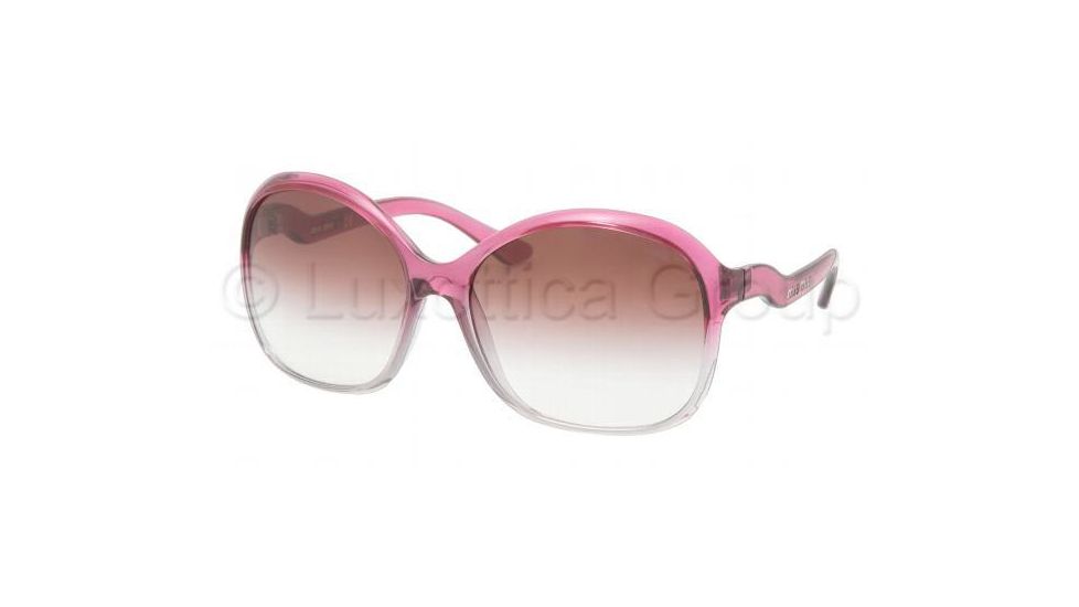 Miu Miu MU 06LS Sunglasses Styles Violet/Gray Frame / Violet Gradient Lenses, EF82I1-5916