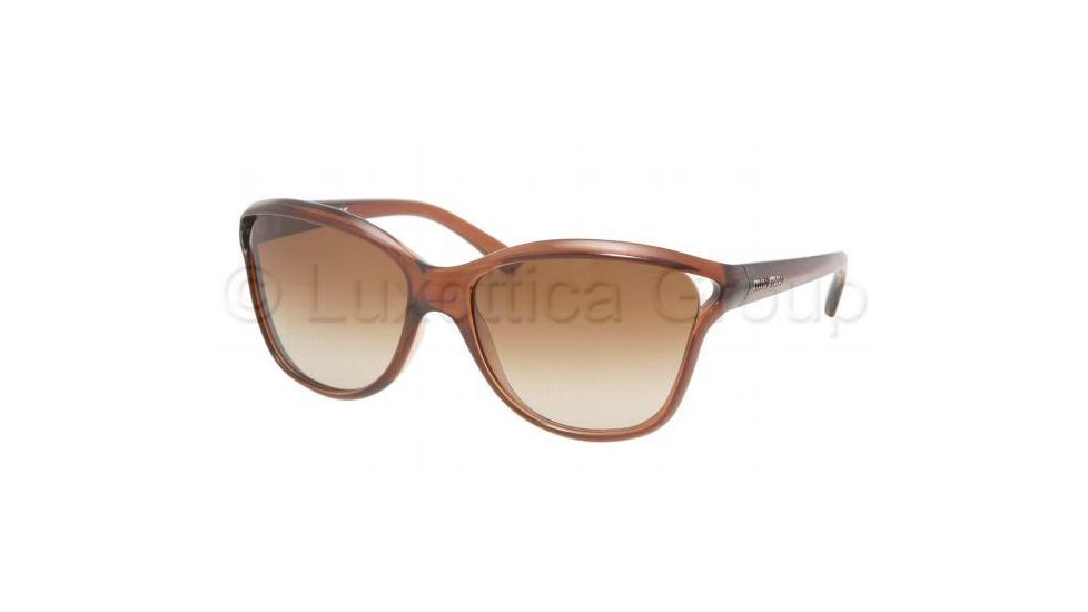 Miu Miu MU 07LS Sunglasses Styles Brown Frame / Brown Gradient Lenses, EF36S1-5716