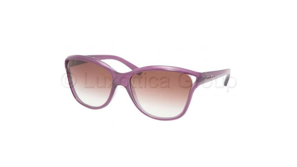 Miu Miu MU 07LS Sunglasses Styles Violet Frame / Violet Gradient Lenses, EF22I1-5716
