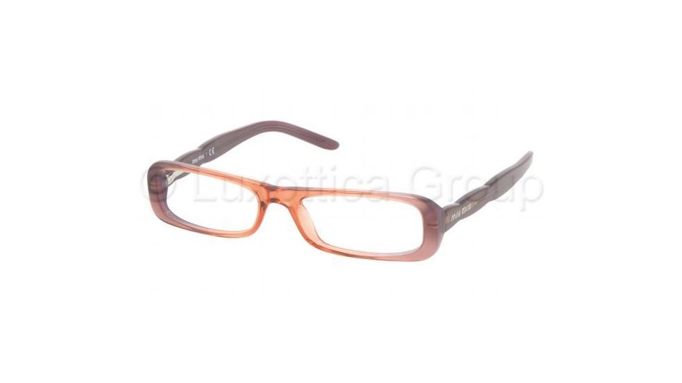Miu Miu MU08GV SV Prescription Eyeglasses Blueberry Frame / 52 mm Prescription Lenses, ZWA1O1-5216, Select Frame Color / Lens Diameter Blueberry Frame / 52 mm Prescription Lenses