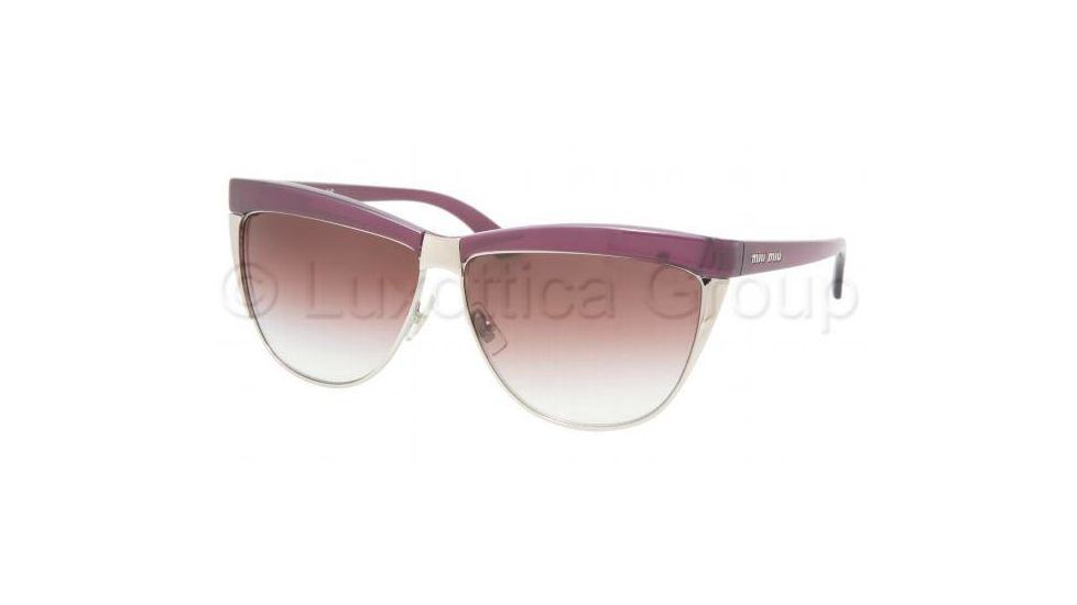 Miu Miu MU 11LS Sunglasses Styles Violet Frame / Violet Gradient Lenses, EF22I1-6111