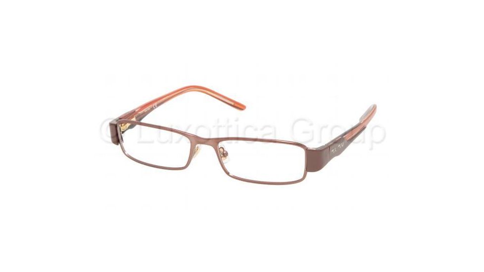 Miu Miu MU 51GV Eyeglasses, Brown Gradient Frame w/NonRx 49 mm Diameter Lenses, ZWU1O1 4916