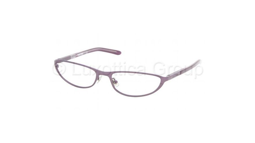 Miu Miu MU 52GV Eyeglasses Styles - Metallic Amethyst Frame w/Non-Rx 54 mm Diameter Lenses, ZVV1O1-5417