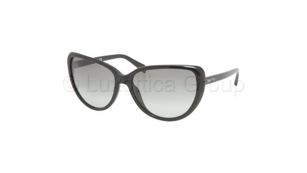 Miu Miu MU16LS Sunglasses 1AB3M1-6016 - Black