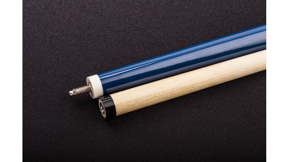 Mizerak 57in Two-Piece Hardwood Cue, Blue P1862BL