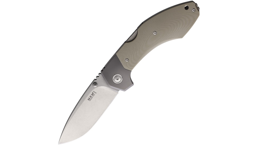 MKM Hero Lockback Tan G10
