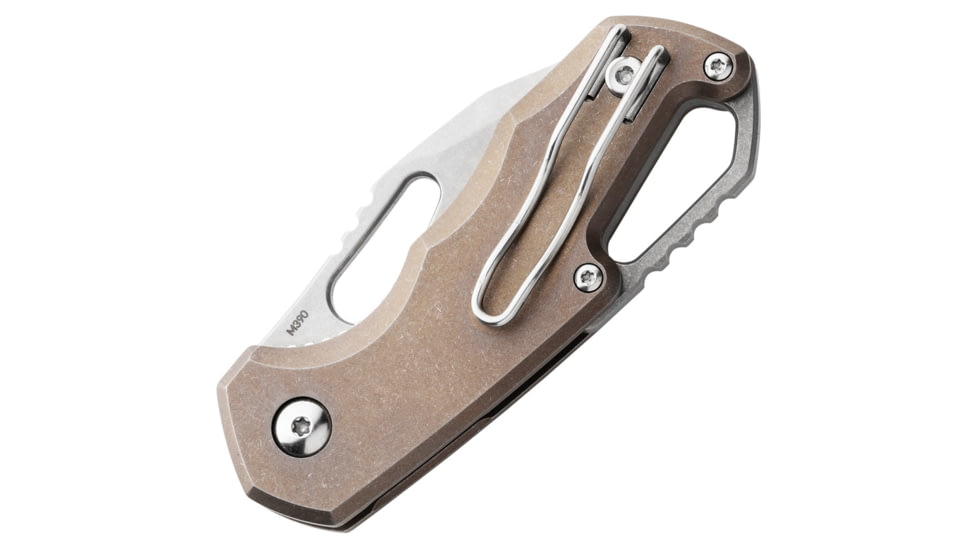 MKM Isonzo Linerlock Clip Point TI