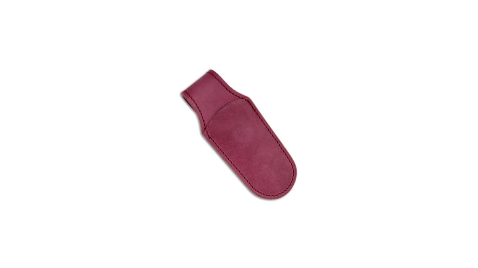 MKM Leather Pocket Knife Sheath, Burgundy, 5.00 inch, BHQ-123139
