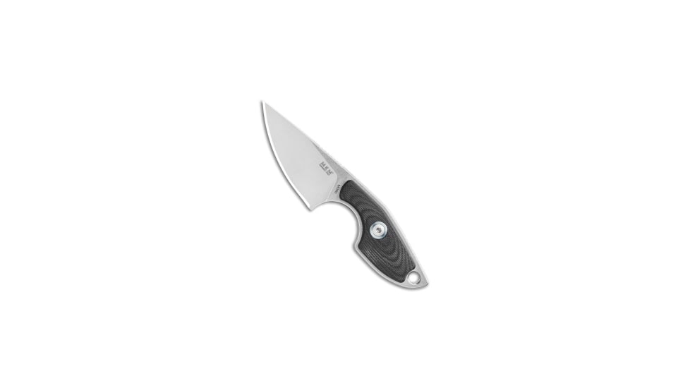 Mkm MKM Voxnaes Mikro 1 Fixed Blade Knife Black G-10 2" SW*DISCOUNT*, Black, Bohler M390, adult, BHQ-232115