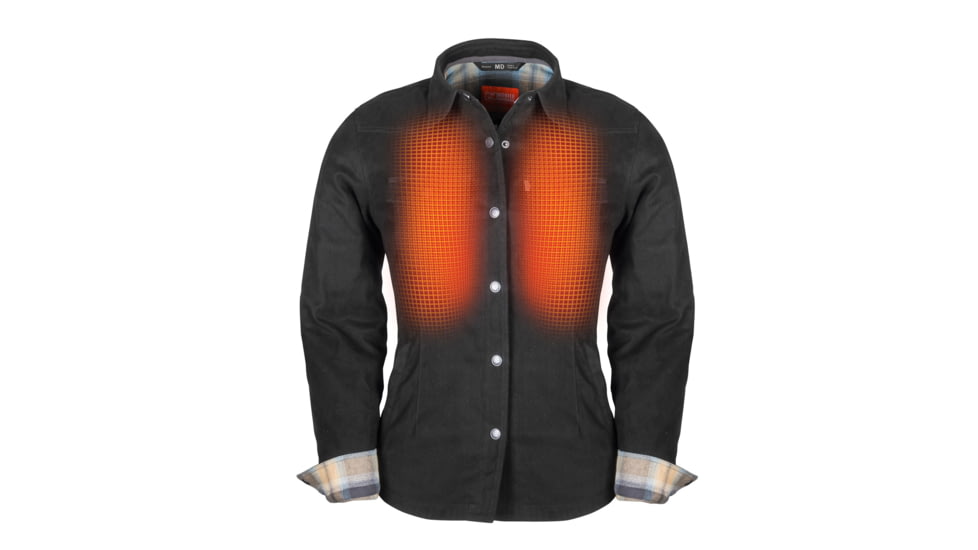 Mobile Warming 7.4V Heated Frontier Jacket - Womens, Denim, Small, MWWJ11300220